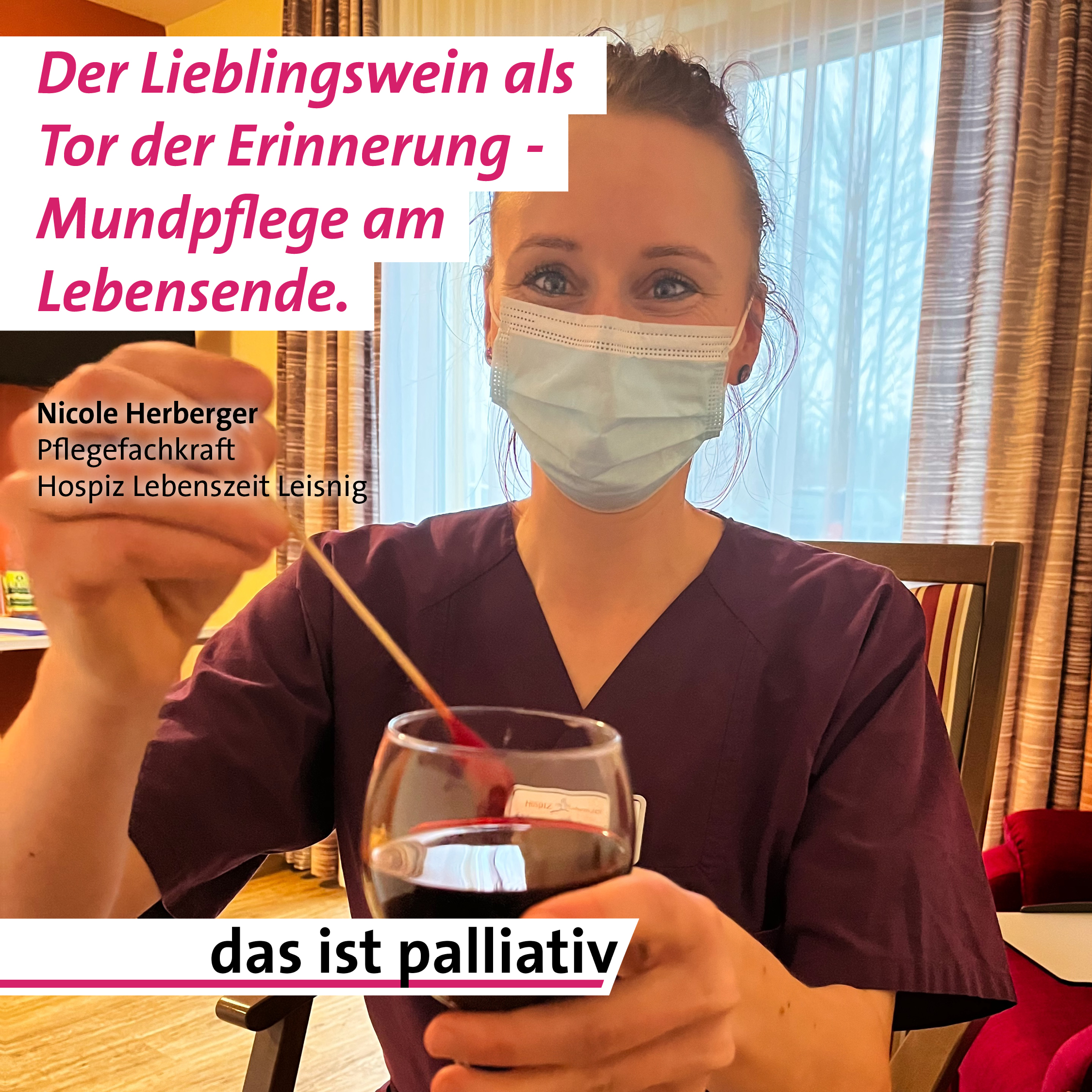 Nicole Herberger Pflegefachkraft im Hospiz Lebenszeit Leisnig