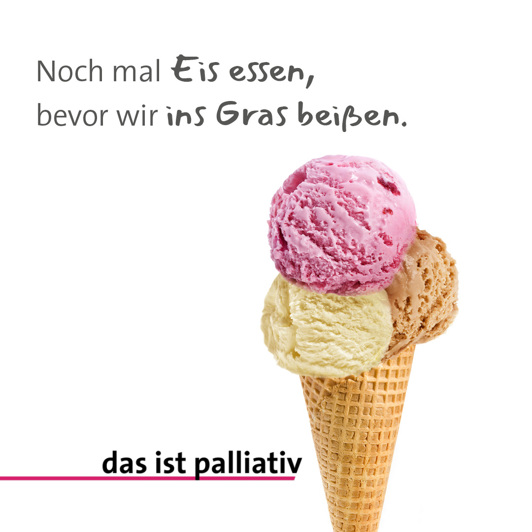 DGP Kampagne #dasistpalliativ Eis